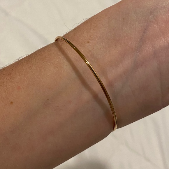 Spiral Cuff Bracelet with Gemstones - Picture 3 of 4